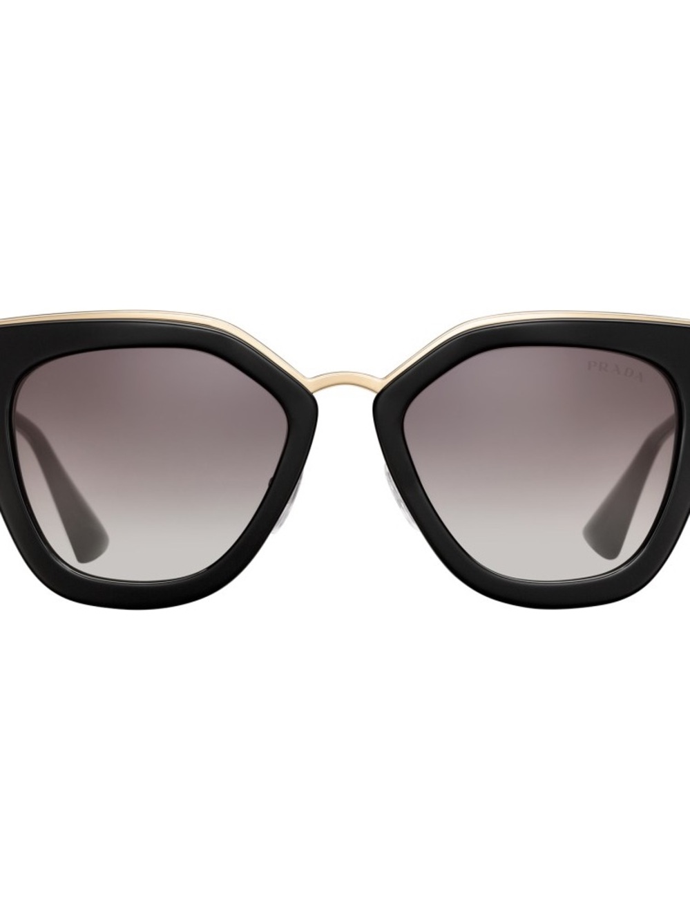 ✨Prada Cinema Sunglasses • Black/Gold • AUDREY HEPBURN VIBES✨ - Picture 4 of 9